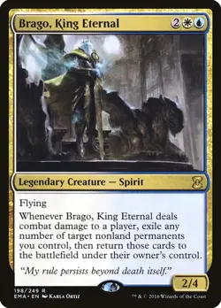 MTG Brago, King Eternal - 198 / English / Lightly Played - Image 1