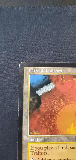 1x City of Traitors MTG Magic the Gathering Exodus HP - Image 2
