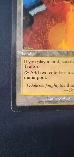 1x City of Traitors MTG Magic the Gathering Exodus HP - Image 4