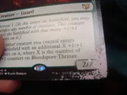 Bloodspore Thrinax MTG - Image 2