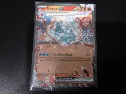 Eiscue EX 042/197 Sealed Snowflake Stamp Stamped Holiday Calendar Promo Pokemon - Image 1