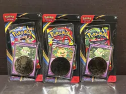 Pokemon Phantasmal Flames Sleeved Blister Lot Of 3 Random Promo - Image 1