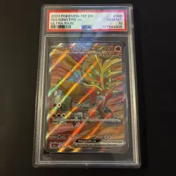 PSA 10 GEM MINT Gouging Fire ex Ultra Rare 188/162 Temporal Forces TEF Pokemon - Image 1
