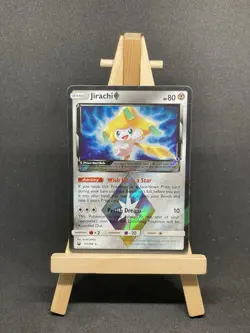 2018 Pokemon SM Celestial Storm 97/168 Jirachi Prism Star - Image 1