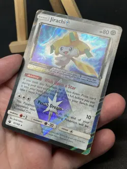 2018 Pokemon SM Celestial Storm 97/168 Jirachi Prism Star - Image 3