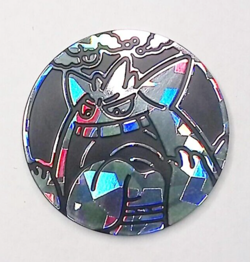 Pokemon Gigantamax GENGAR Coin Silver Cracked Ice Holofoil High Class Decks NM - Image 1