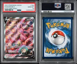 2021 Pokemon Evolving Skies ESPEON V Alt Art 180/203 PSA 10 GEM MINT - Image 3