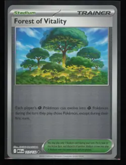 Forest of Vitality 117/132 Pokemon Mega Evolution Near Mint Reverse Holo - Image 1