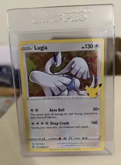 Pokemon - Lugia - 22/25 Celebrations Holo Rare TCG 022/025 25th Anniversary - Image 1