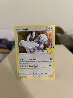 Pokemon - Lugia - 22/25 Celebrations Holo Rare TCG 022/025 25th Anniversary - Image 3