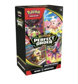 Lot Of 2 Pokemon TCG Mega Evolution-Perfect Order Booster Bundle Presale - Image 1