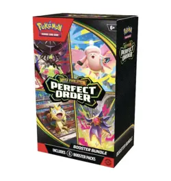 Lot Of 2 Pokemon TCG Mega Evolution-Perfect Order Booster Bundle Presale - Image 2