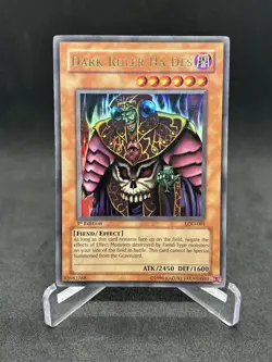 Yugioh Dark Ruler Ha Des LOD-001 Ultra Rare 1st Edition NM - Image 1