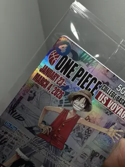 One Piece Monkey D. Luffy College Basketball US Voyage Promo Card P-055 - Image 4