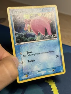 Slowpoke 83/113 Reverse Holo EX Delta Species Stamped Foil Pokemon Card MP - Image 4