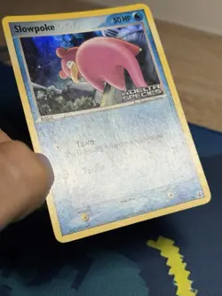 Slowpoke 83/113 Reverse Holo EX Delta Species Stamped Foil Pokemon Card MP - Image 5