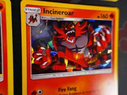 LP Pokemon LITTEN+TORRACAT+INCINEROAR Cosmos/Cracked-Ice/Web HOLO Card Sun Moon - Image 4