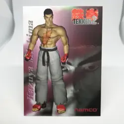 30 Kazuya Mishima TEKKEN2 Namco Official Collection Cards trading Game Epoch - Image 1