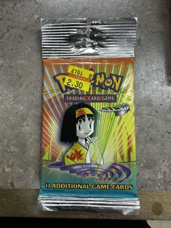 Pokemon Trading Card Game Gym Heroes booster pack - Image 2