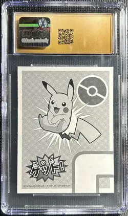 POP 1 - 2017 Pokemon JPN Playing Cards - Karuta "I" (Pikachu) - PRISTINE CGC 10 - Image 2