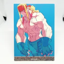 69 Alex Street Fighter III Card Dass Masters ALL CAPCOM WORLD 98 1ST Edition - Image 1