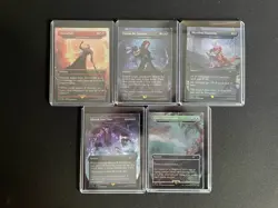 Magic the Gathering Secret Lair x Final Fantasy Game Over EN Foil - Complete Set - Image 1