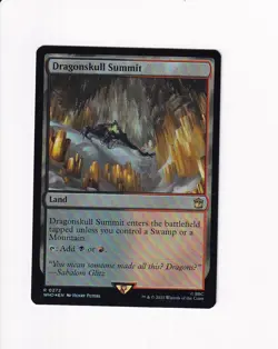 2023 MTG MAGIC THE GATHERING DR. WHO FOIL DRAGONSKULL SUMMIT - Image 1