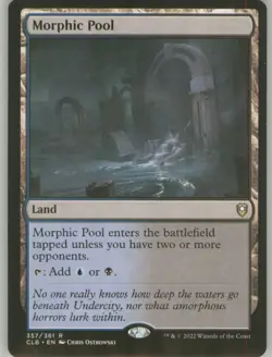 Morphic Pool 357 Regular Border Non-Foil Near Mint Commander Legends MTG - Image 1