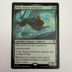 MTG - Toski, Bearer of Secrets [Bloomburrow Commander] [NM] Rare - Image 1