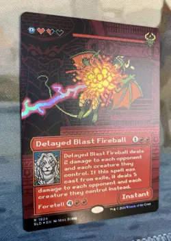 Delayed Blast Fireball, 1824 (Rainbow Foil) [Secret Lair Drop Series] NM/M - Image 2