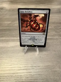 Magic the Gathering MTG Ruby Medallion Near Mint - Image 1