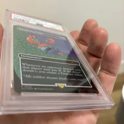 Smothering Tithe Rainbow Foil SpongeBob Secret Lair Drop Graded 9 PSA - Image 4