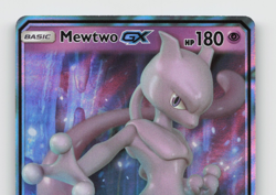 Pokemon - Mewtwo GX - 31/68 - Hidden Fates - Full Art Holo Ultra Rare - NM - Image 3
