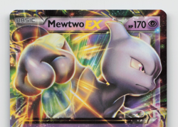Mewtwo EX - XY183 - Black Star Promo - Pokemon - Near Mint- Full art - Holo - Image 3