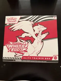 Pokemon TCG Scarlet & Violet White Flare Elite Trainer Box ETB - NEW SEALED - Image 1