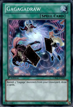 Gagagadraw - Super Rare 1st Edition CBLZ-EN055 - NM - YuGiOh - Image 1