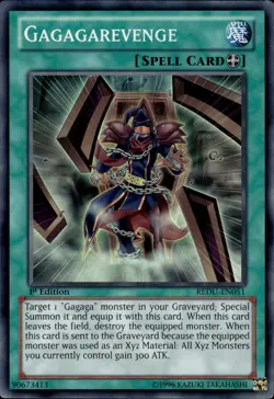 Gagagarevenge - Super Rare 1st Edition REDU-EN051 - MP - YuGiOh - Image 1