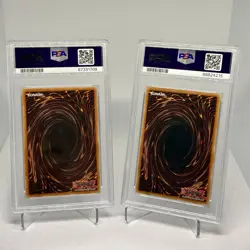 Yu-Gi-Oh! PSA Graded Lot - Blue-Eyes White Dragon & Red-Eyes Black Dragon LOB - Image 2