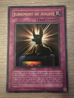 LP Judgment of Anubis RDS-ENSE3 Ultra Rare Limited Edition - Image 1
