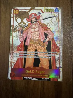 One Piece | Gol.D.roger | OP09-118 | Alt Art (SEC) | NM - Image 1