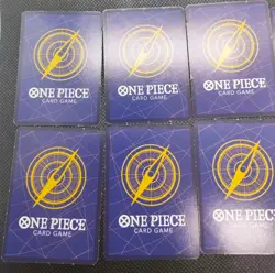 One Piece Shanks OP01-120 Mini Promo X8 Saikyo Jump Japanese Perforated Holo - Image 5