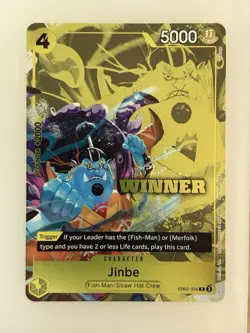 Jinbe (Winner Pack 2025 Vol. 3) - One Piece TCG Foil EB02-55 - Image 1