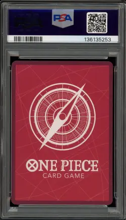 One Piece CCG Monkey.D.Luffy Dodgers X One Piece Night EB02-010 PSA 10 Gem Mint - Image 2