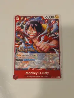 One Piece Monkey D. Luffy SR ST01-012 TP Vol 5 Treasure Cruise English NM - Image 1