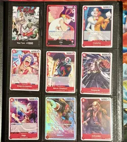 One Piece Wings Of The Captain OP-06 Complete Base Set 119 Cards English + SECs - Image 1