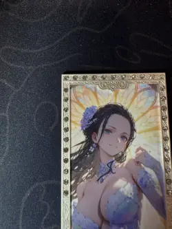 Goddess Robin Bride Numbered Long Metal Card Waifu Doujin One Piece Character - Image 2