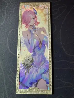 Goddess Reiju Bride Numbered Long Metal Card Waifu Doujin One Piece Character - Image 1