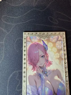 Goddess Reiju Bride Numbered Long Metal Card Waifu Doujin One Piece Character - Image 2