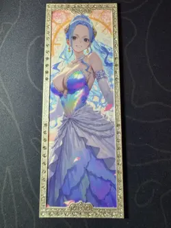 Goddess Vivi Bride Numbered Metal Card Waifu Doujin One Piece Character - Image 1