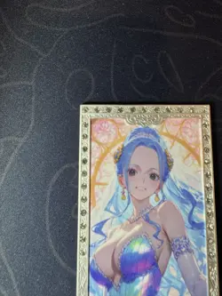 Goddess Vivi Bride Numbered Metal Card Waifu Doujin One Piece Character - Image 2